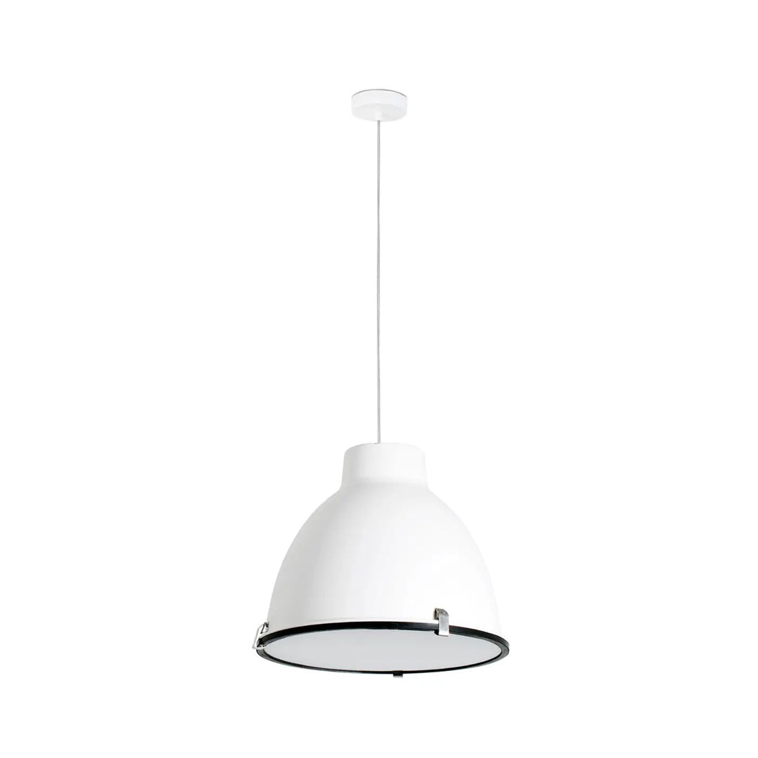 Suspension industrielle Charlotte blanche de Faro Barcelona