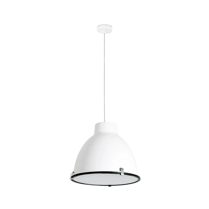Suspension industrielle Charlotte blanche de Faro Barcelona