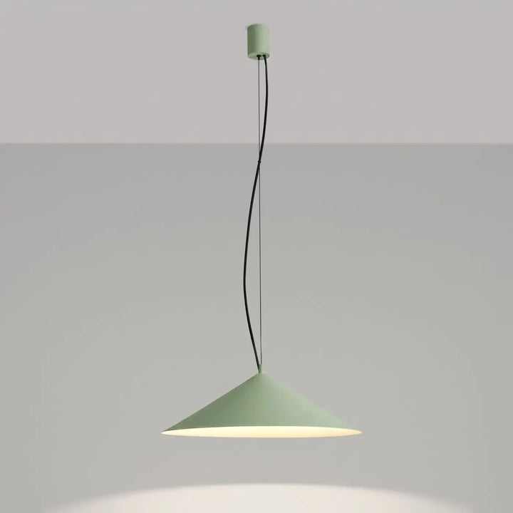 Suspension FINT sauge allumée, lumière vers le bas