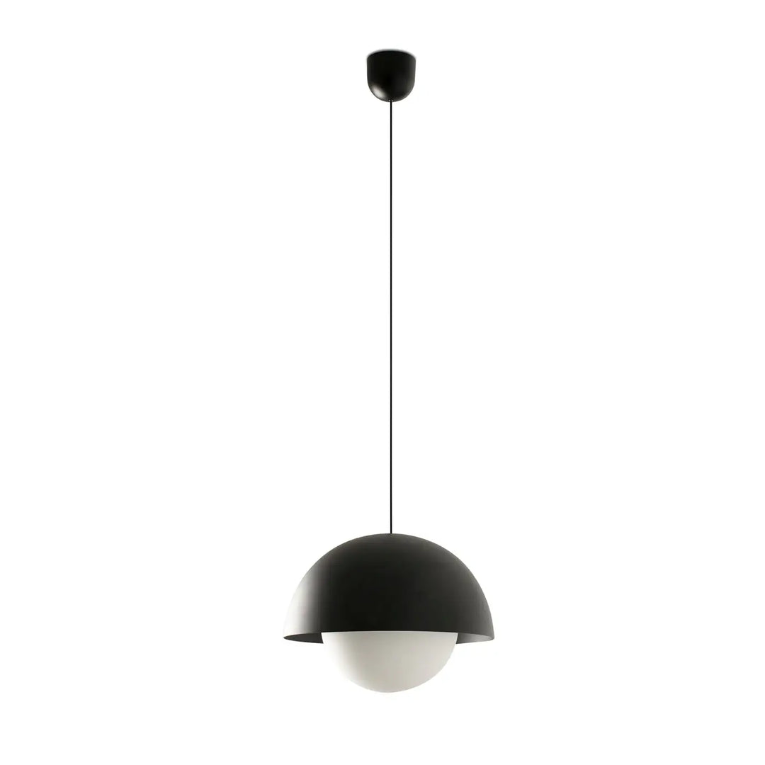 Suspension LED Marisol noire de Faro Barcelona