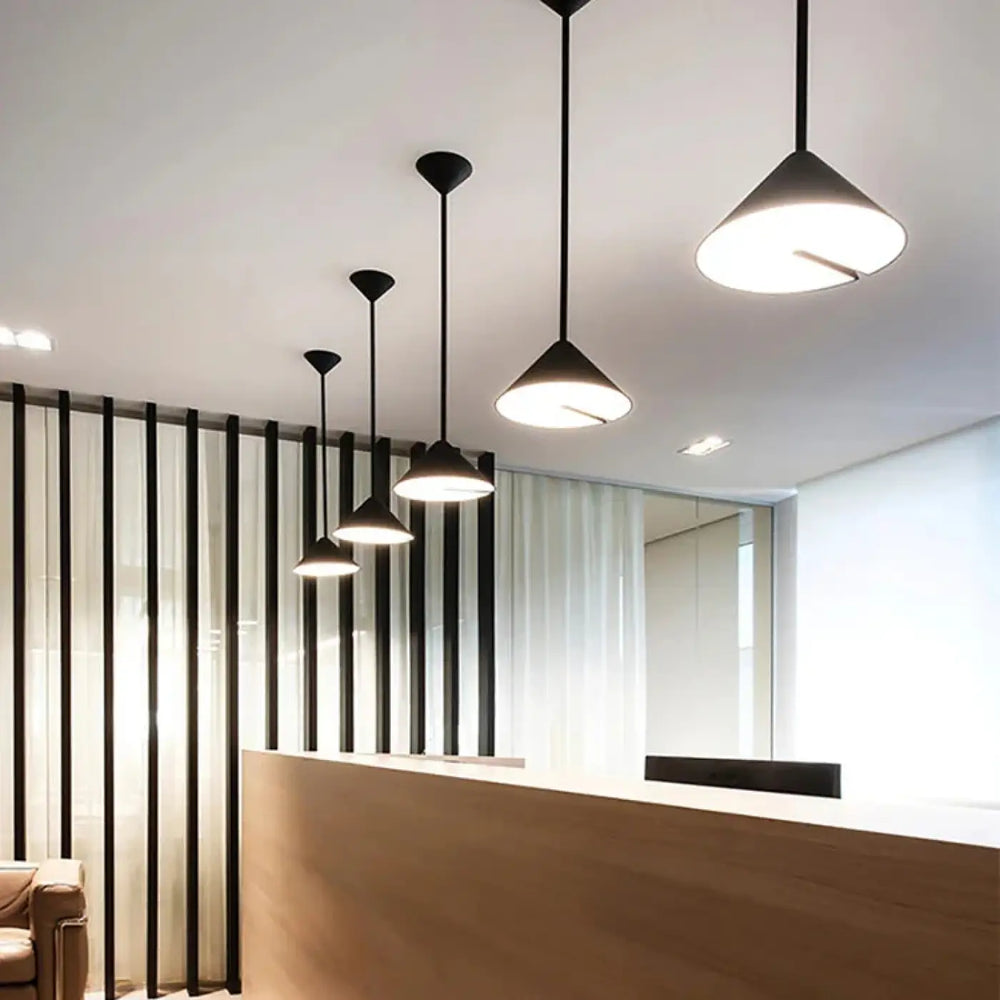 Suspension led acrylique moderne éclairage style design