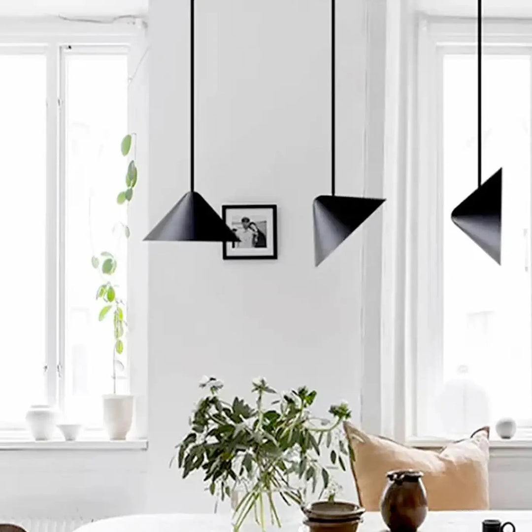 Suspension led acrylique moderne éclairage style design