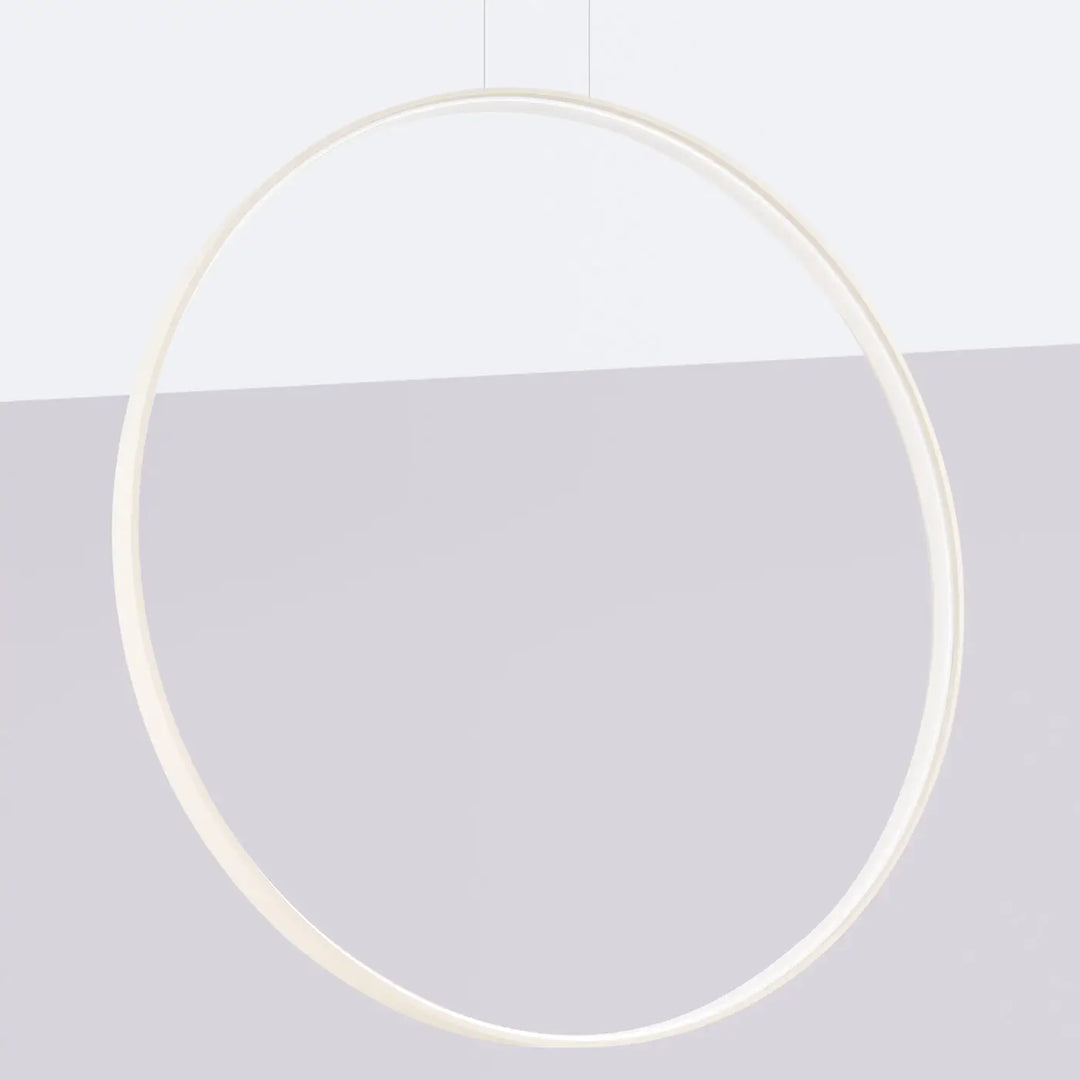 Suspension anneau RIO beige éteinte, suspendue