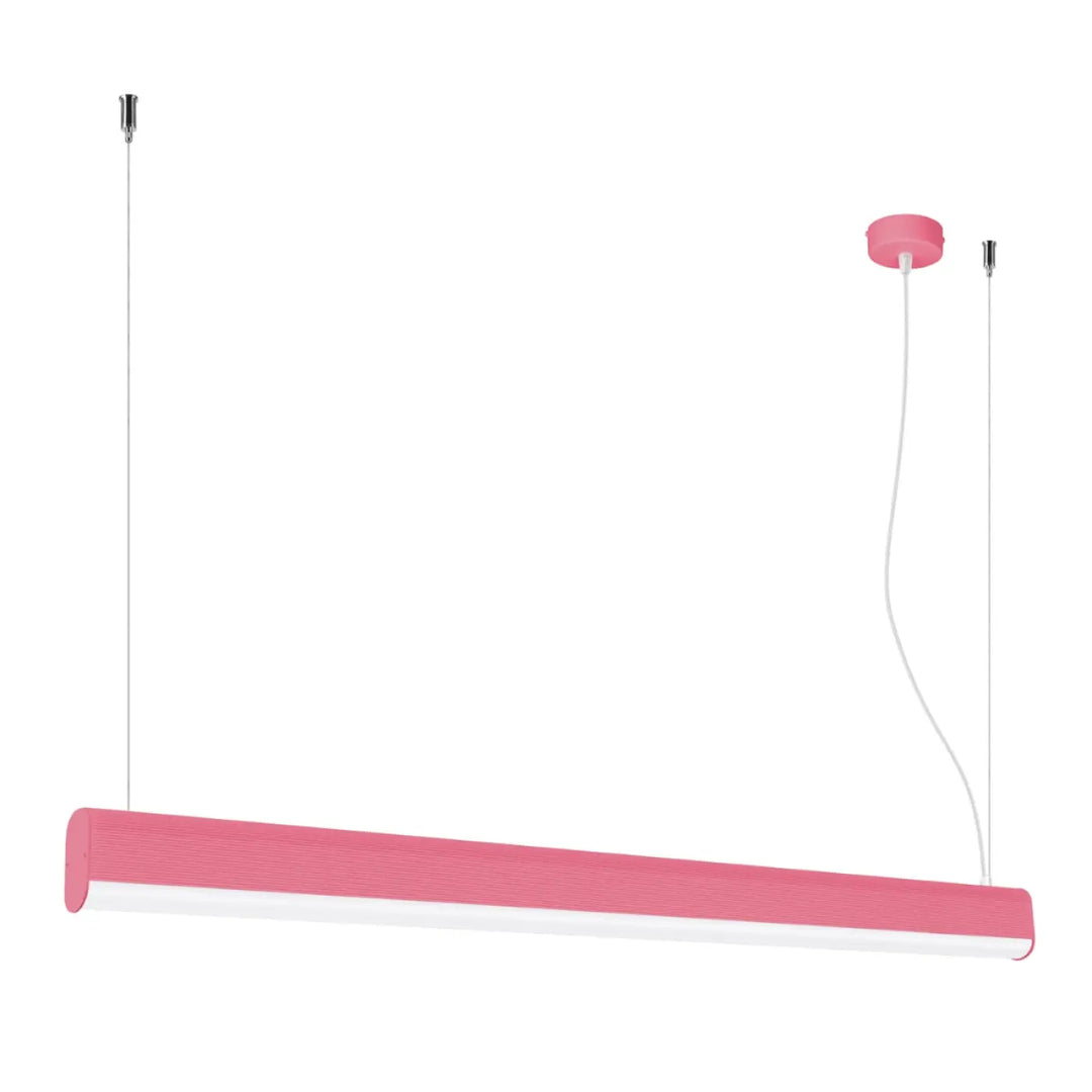 Suspension FARGE rose éteinte, vue d'ensemble