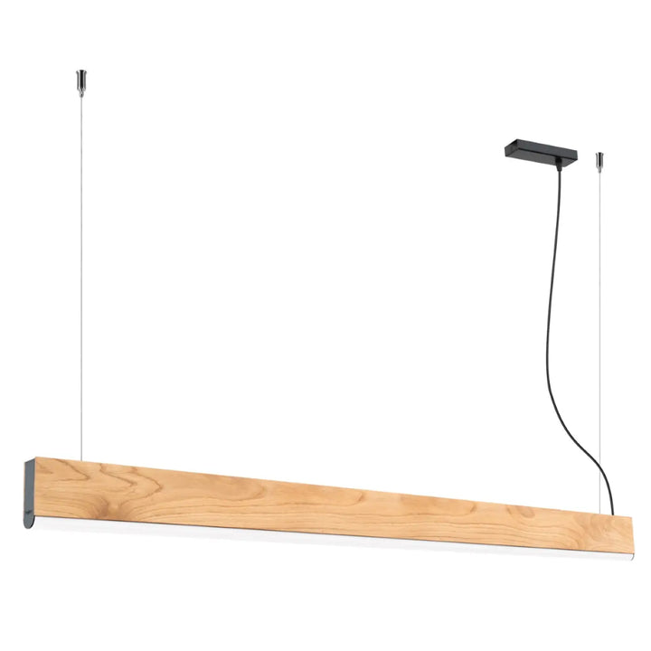 Suspension LYKKE chêne vue d'ensemble