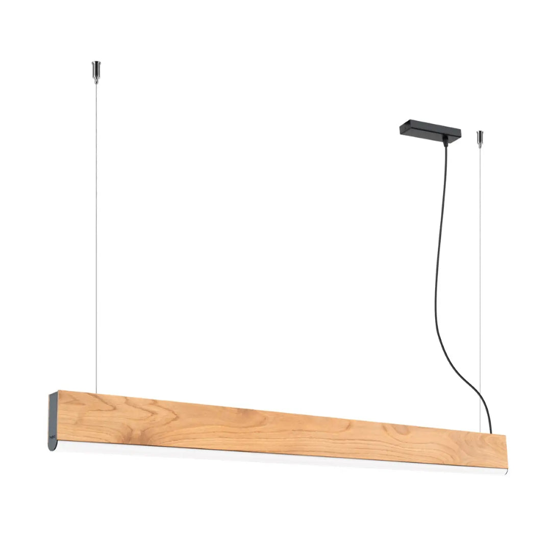 Suspension LYKKE chêne vue d'ensemble