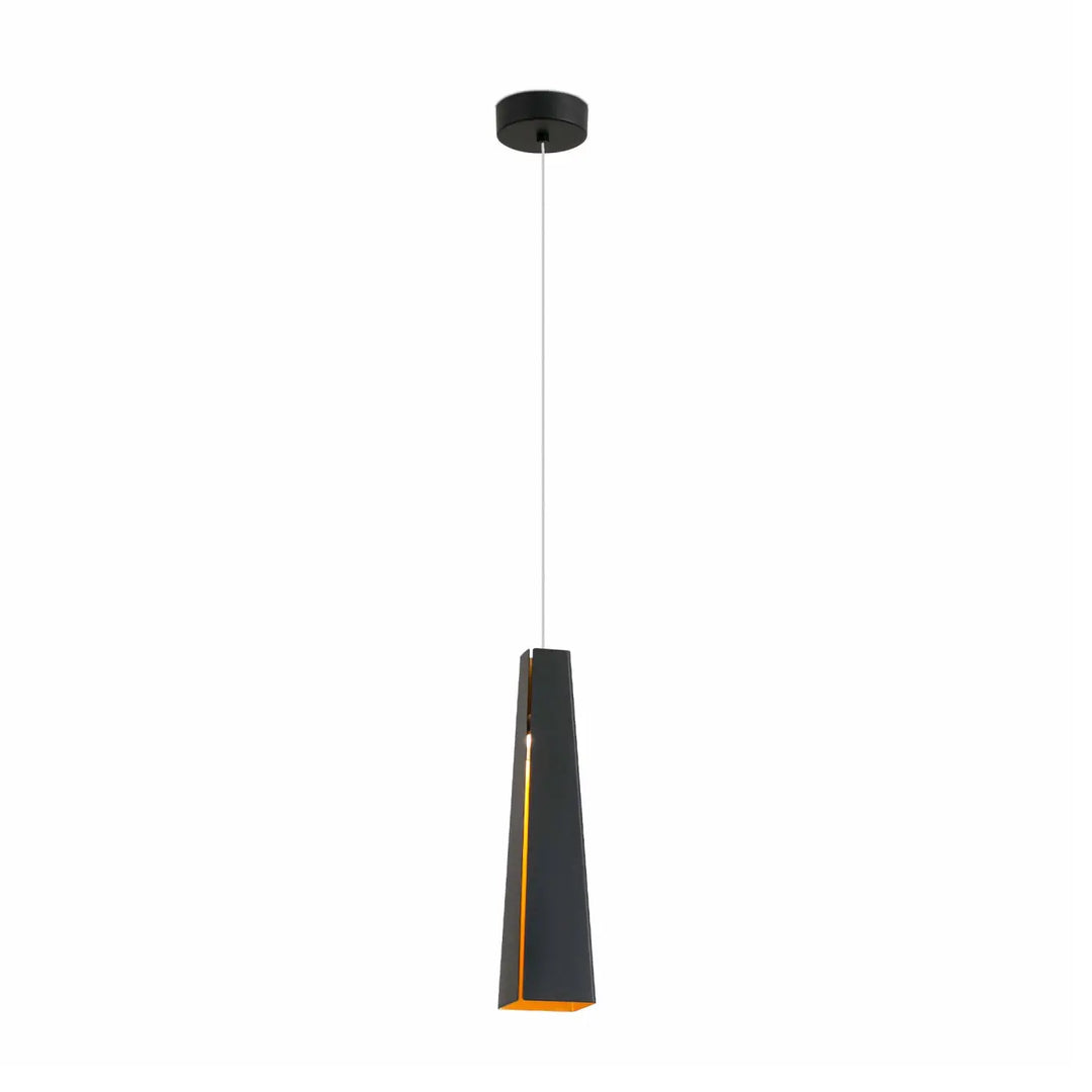 Suspension LED Pluma noire de Faro Barcelona