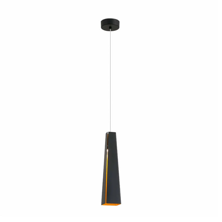 Suspension LED Pluma noire de Faro Barcelona