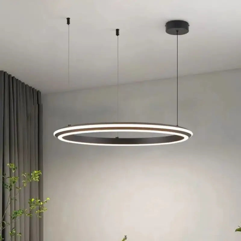 Suspension led design rond style moderne élégant