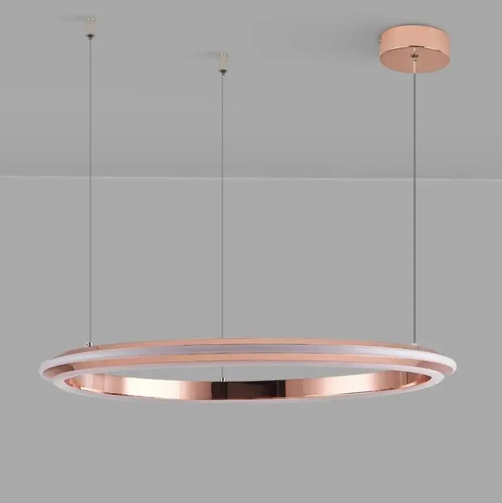 Suspension led design rond style moderne élégant