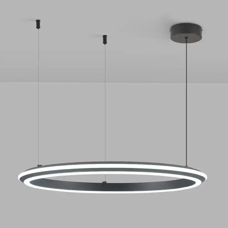 Suspension led design rond style moderne élégant