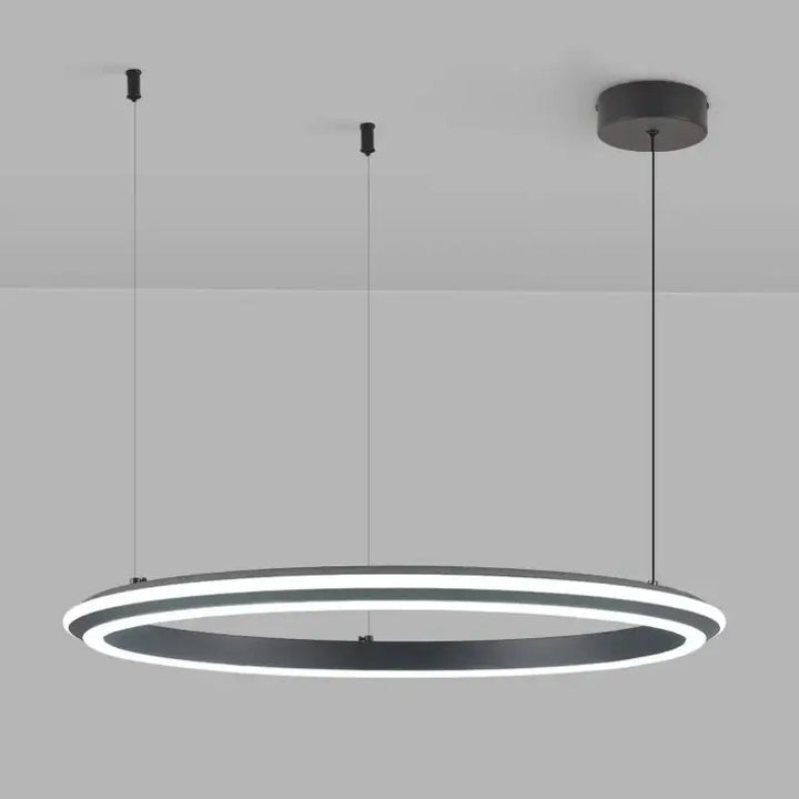 Suspension led design rond style moderne élégant