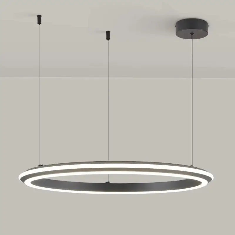 Suspension led design rond style moderne élégant