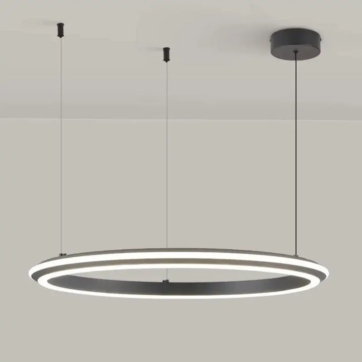 Suspension led design rond style moderne élégant