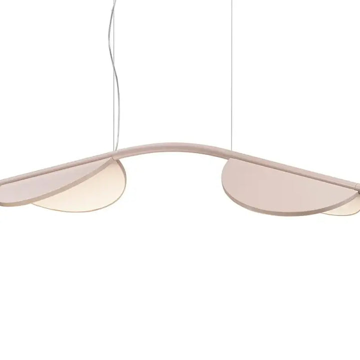 Suspension led design sculptural minimaliste moderne