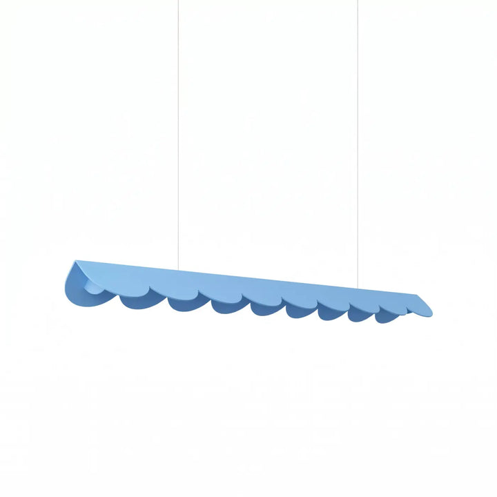 Suspension BISCUIT bleu clair vue d'ensemble