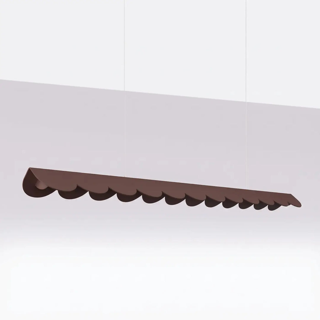Suspension BISCUIT marron éteinte, suspendue