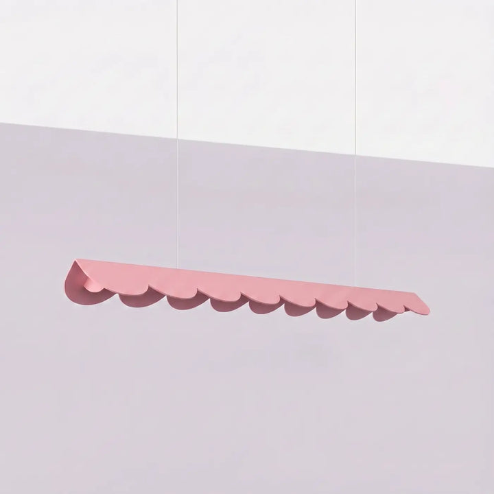 Suspension BISCUIT rose éteinte, suspendue