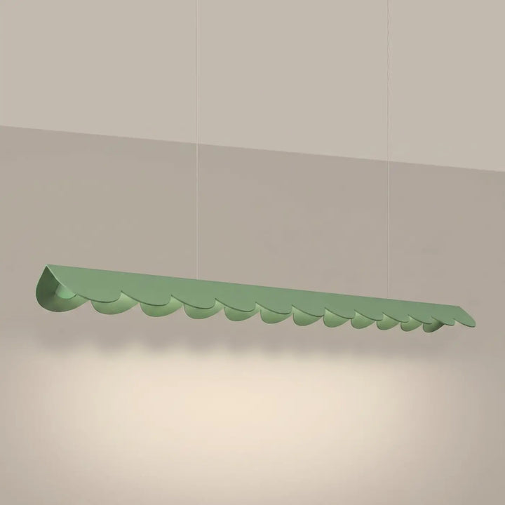 Suspension BISCUIT sauge allumée, suspendue