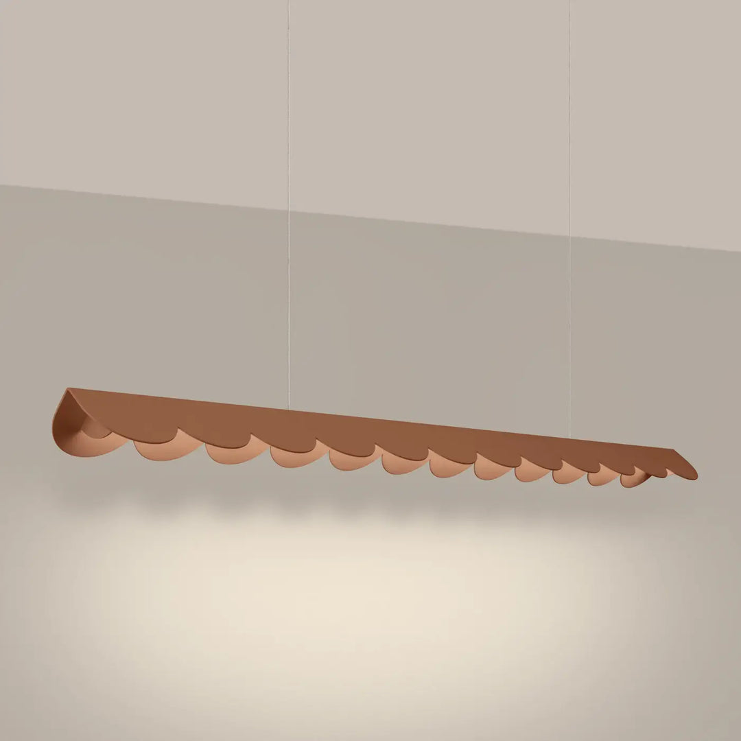 Suspension BISCUIT moka allumée, suspendue
