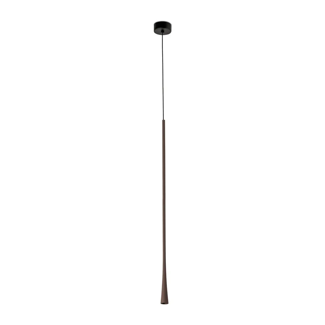 Suspension LED Diana 80 cm marron de Faro Barcelona