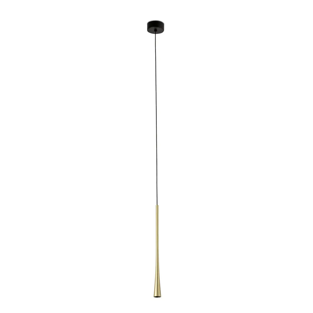 Suspension LED Diana 40 cm or satiné de Faro Barcelona