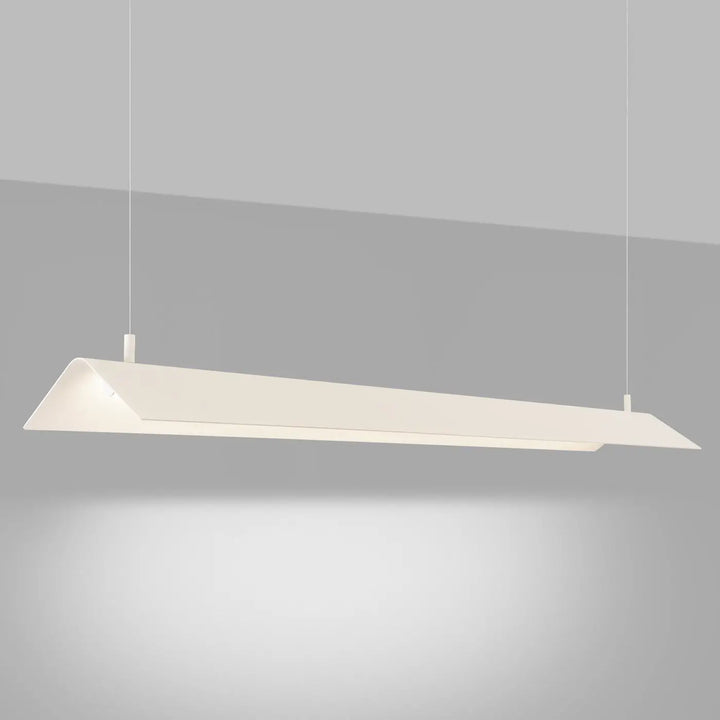 Suspension ELVA beige allumée
