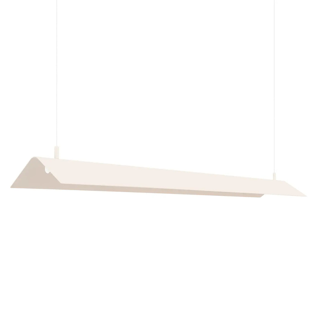 Suspension ELVA beige éteinte, vue d'ensemble