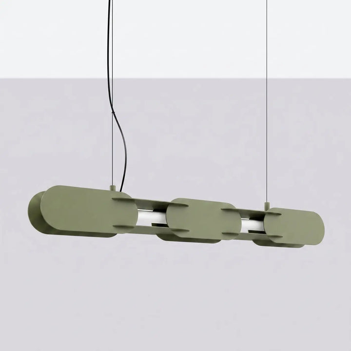 Suspension CHAIN vert olive éteinte, suspendue