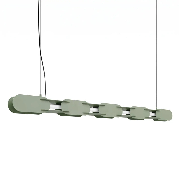Suspension CHAIN vert olive vue d'ensemble