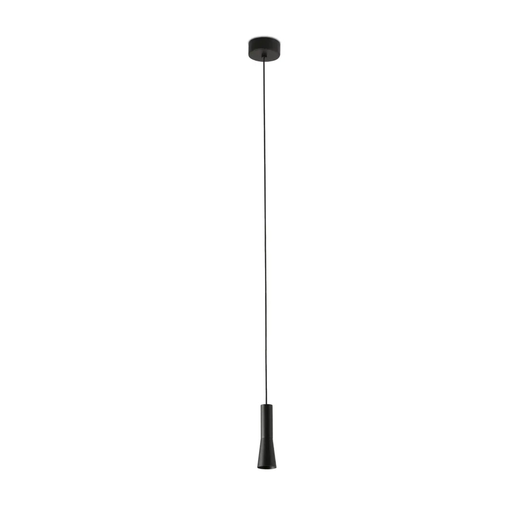 Suspension LED Nina noire de Faro Barcelona