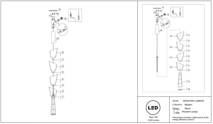 Suspension luminaire seoul cylindré opalin avec verre opalin blanc et lumière douce à design vertical moderne
