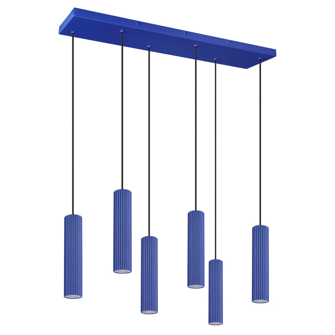 Suspension six tubes IVAR outremer vue d'ensemble
