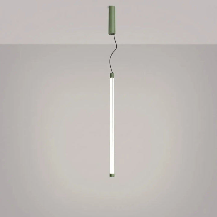 Suspension tube TRANG sauge allumée, suspendue