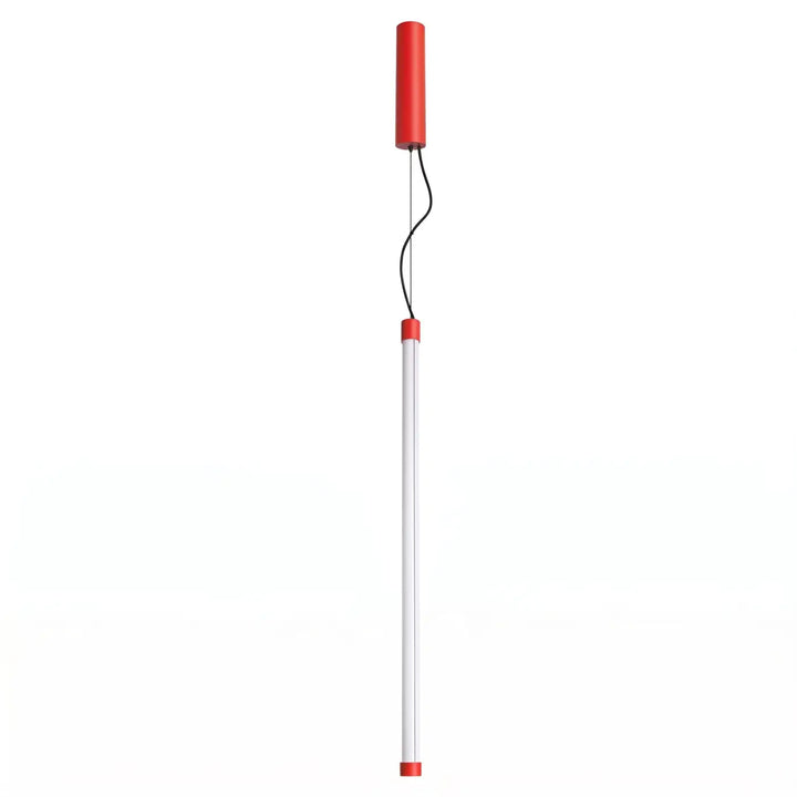 Suspension tube TRANG rouge vue d'ensemble