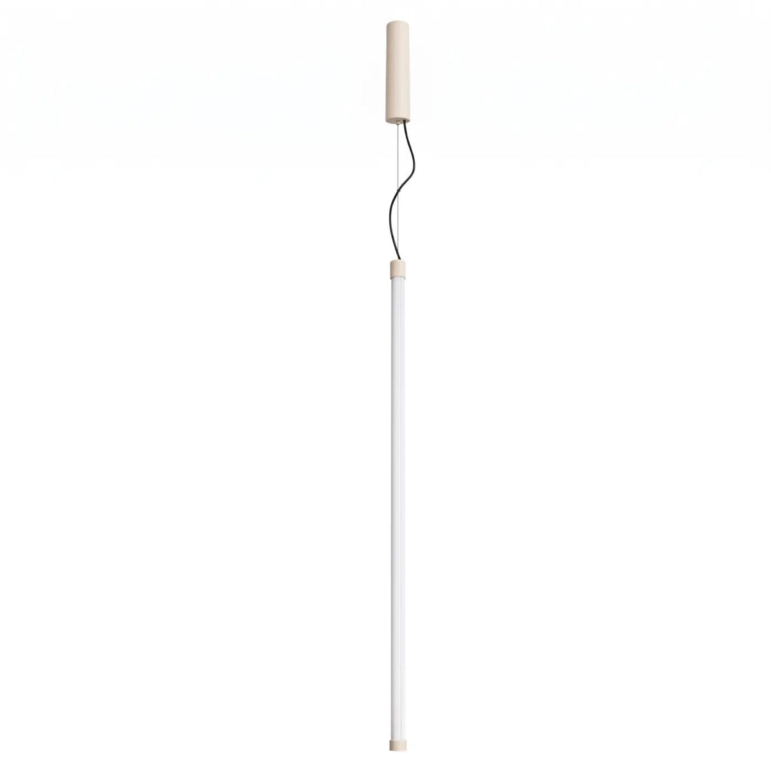 Suspension tube TRANG beige vue d'ensemble