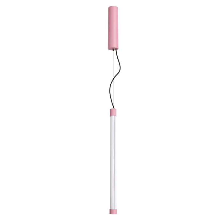 Suspension tube TRANG rose vue d'ensemble
