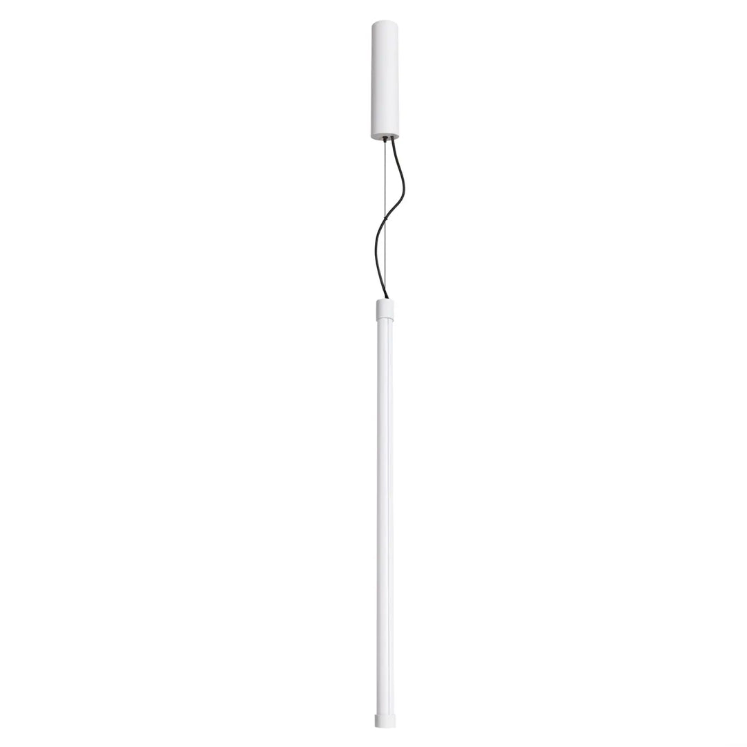 Suspension tube TRANG blanc vue d'ensemble