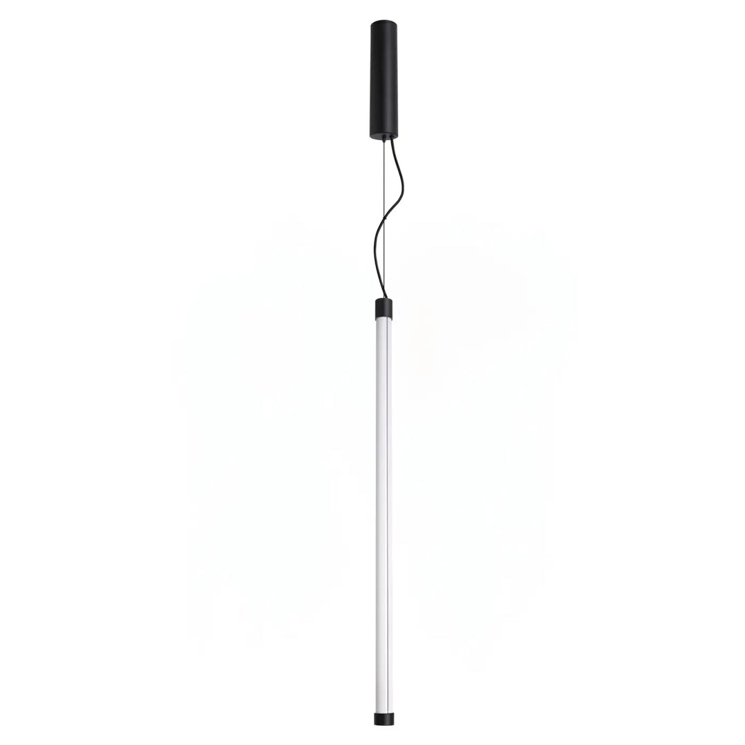 Suspension tube TRANG noir vue d'ensemble