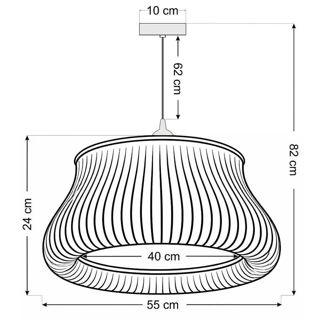 Suspension luminaire oblo avec abat-jour en verre cannelé argenté et matériel de suspension doré pour éclairage moderne