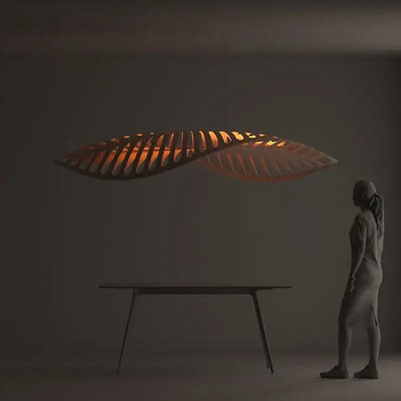 Suspension Luminaire Au Design Futuriste Style Naturel