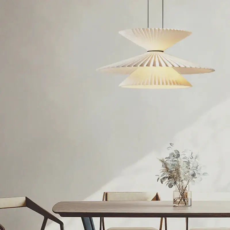 Suspension Luminaire En Papier Style Sculptural À Effet Artistique