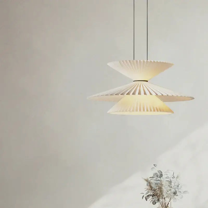 Suspension Luminaire En Papier Style Sculptural À Effet Artistique