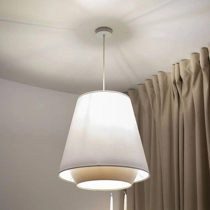 Suspension Luminaire | DOBLO (Blanc/Creme)