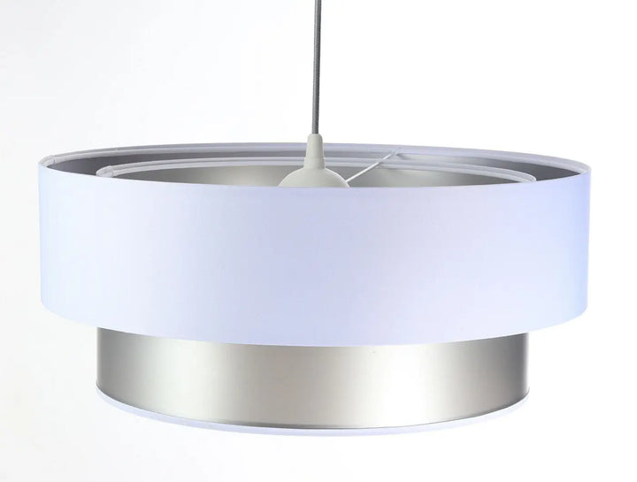 Suspension Luminaire | Duo (Blanc/Argent)