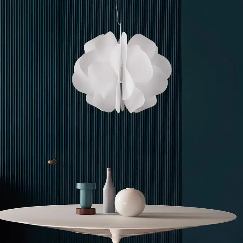 Suspension Luminaire Blanche En Céramique Design