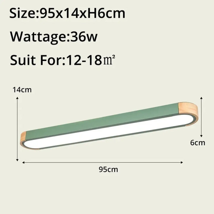 Suspension luminaire bois et verre design contemporain