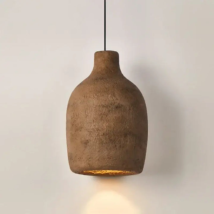 Suspension luminaire chic en résine forme organique moderne