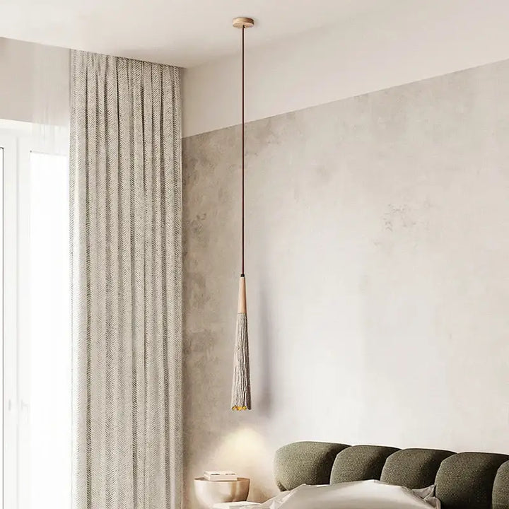 Designer bedroom, bedside pendant light designer showcase, homestay, Japanese retro restaurant, bar counter pendant lamp