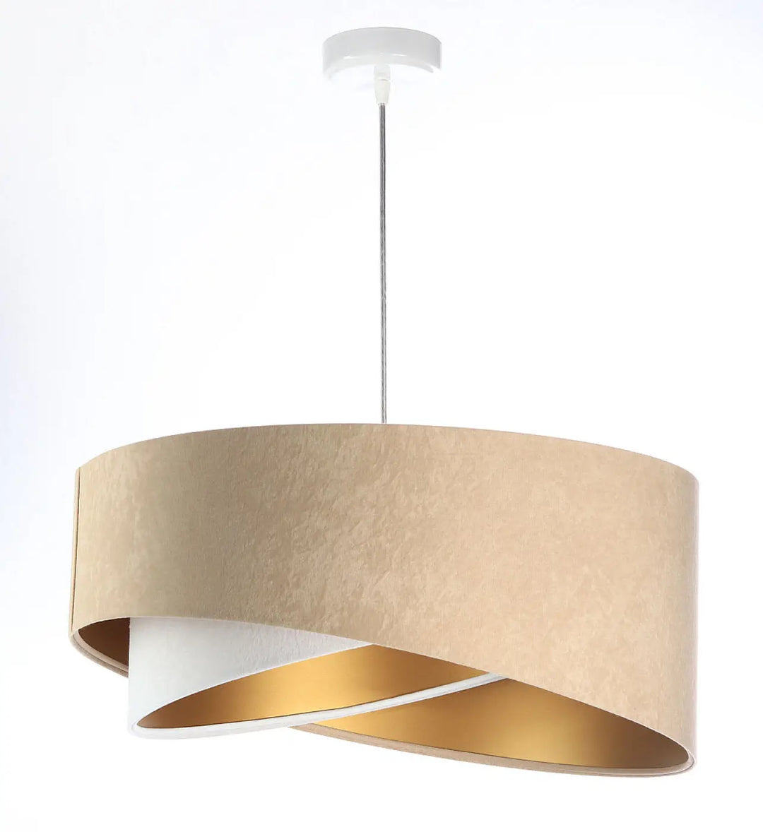 Suspension Luminaire | GALAXY AURIC (Beige/Blanc)